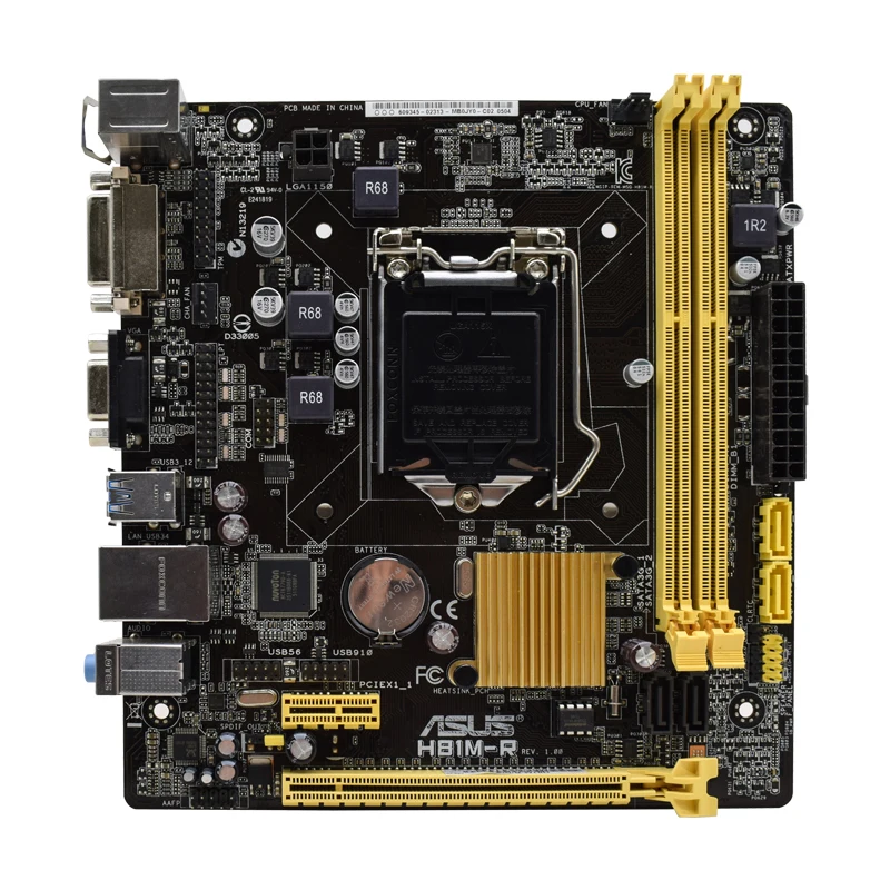 ASUS H81M-R Motherboard Intel H81LGA 1150 DDR3 16GB support 4790 4160 4690 4350 4460 4150 4670 4340 4770 cpu
ASUS H81M-R Motherboard Intel H81LGA 1150 DDR3 16GB support 4790 4160 4690 4350 4460 4150 4670 4340 4770 cpu