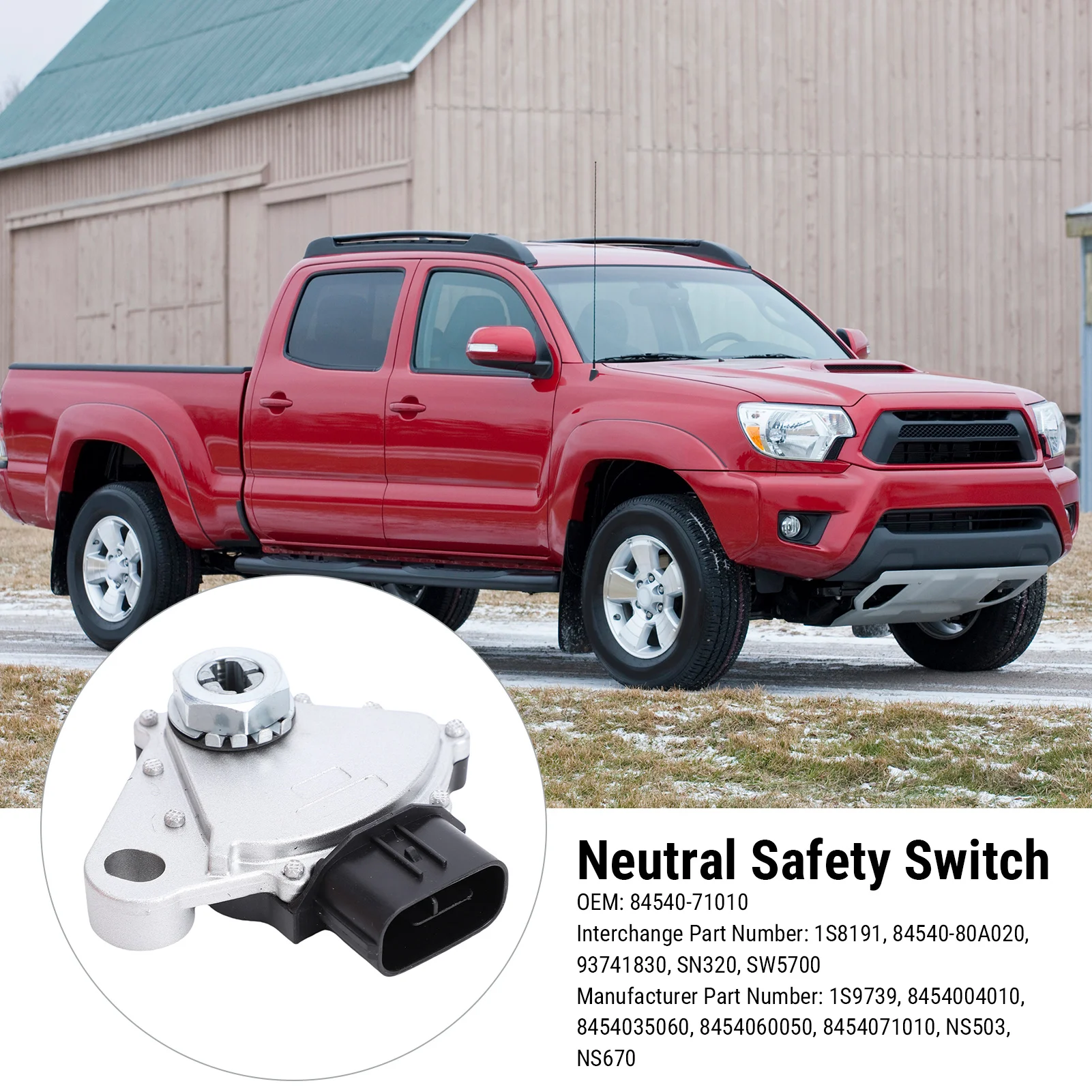 Датчик дальности безопасности нейтрального положения 84540-71010, замена для 2005-2015 гг.
Датчик дальности безопасности нейтрального положения 84540-71010, замена для 2005-2015 гг.