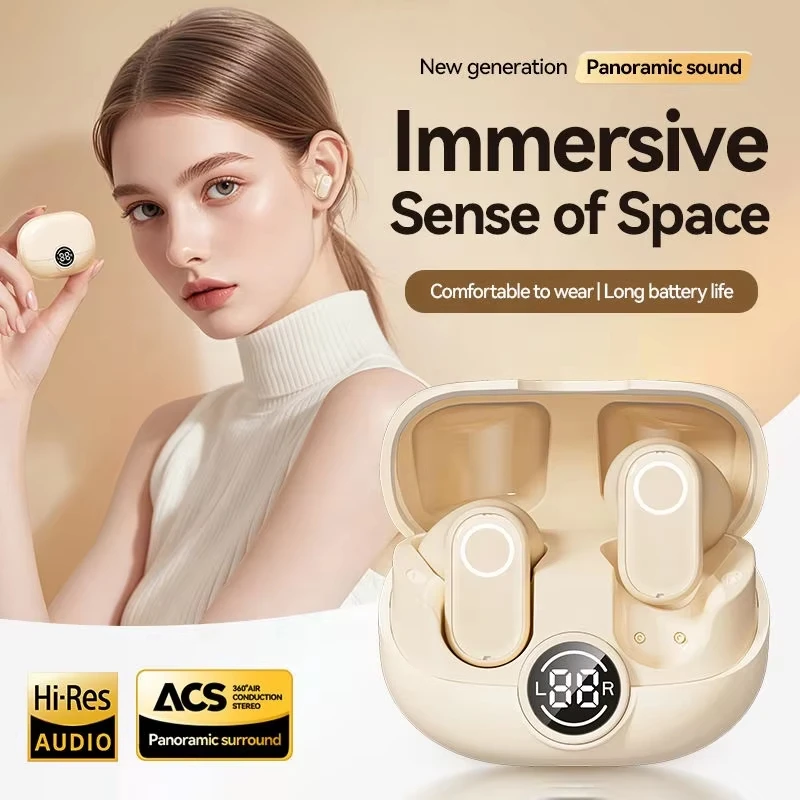 M89 wireless gaming earphones provide seamless synchronization of game audio and video, with stable and fast connections and no
M89 wireless gaming earphones provide seamless synchronization of game audio and video, with stable and fast connections and no