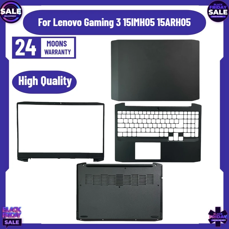 NEW for Lenovo Gaming 3 15IMH05 15ARH05 Laptops Screen LCD Back Cover Front Bezel Hinges Cover Palmrest Bottom Case
NEW for Lenovo Gaming 3 15IMH05 15ARH05 Laptops Screen LCD Back Cover Front Bezel Hinges Cover Palmrest Bottom Case