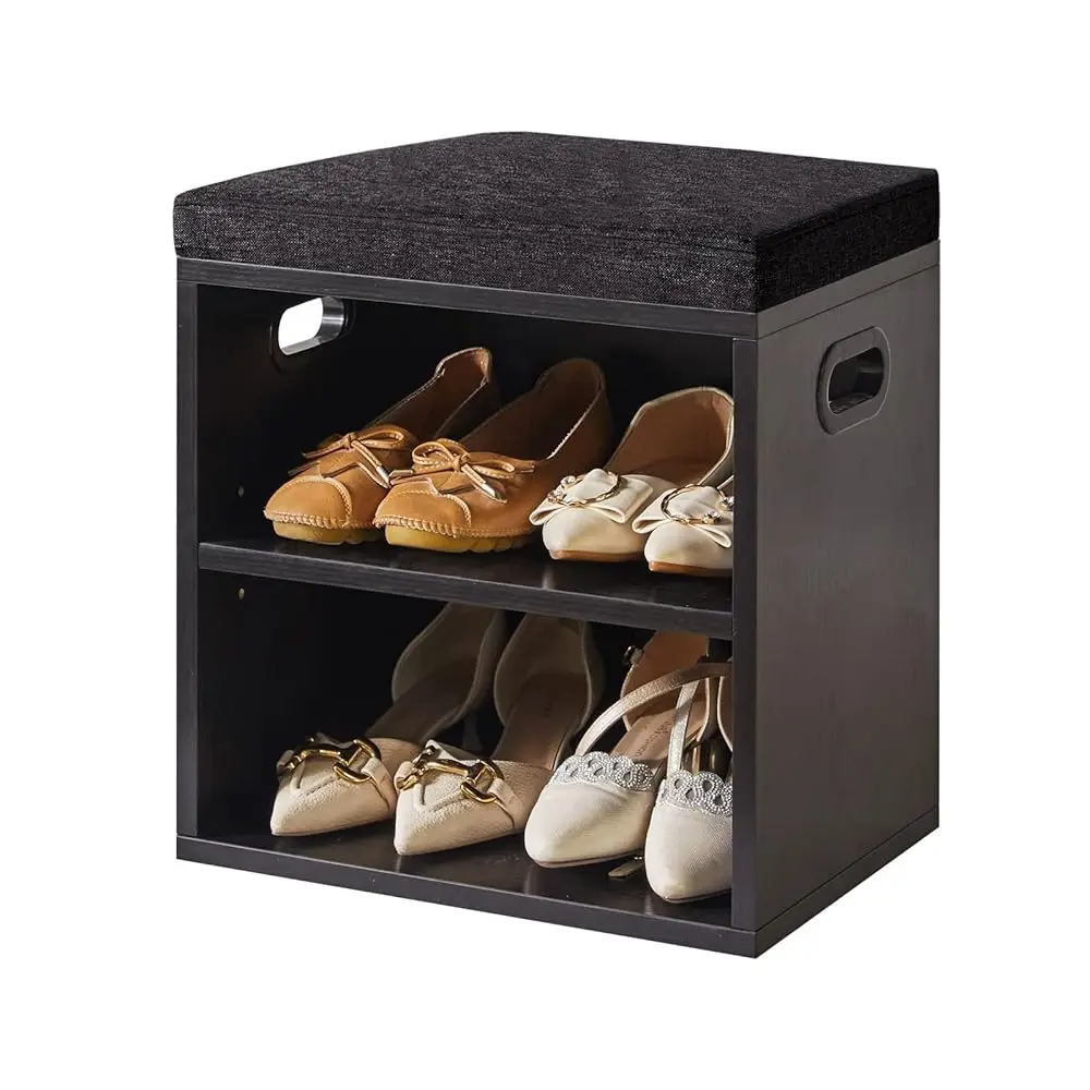 Shoe Storage Bench With Cushion, 2 Tier Shoe Ra With Padded Seat, Adjustable Shoe Organizer Cabinet For Entryway, Living Room,
Shoe Storage Bench With Cushion, 2 Tier Shoe Ra With Padded Seat, Adjustable Shoe Organizer Cabinet For Entryway, Living Room,