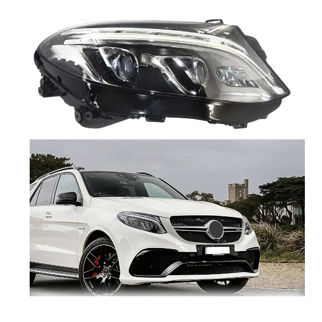 W166 GLE ML Class Headlight Head Lamp LED for GLE350 GLE450 2015 2016 2017 2018 2019 1668200759 1668200859
W166 GLE ML Class Headlight Head Lamp LED for GLE350 GLE450 2015 2016 2017 2018 2019 1668200759 1668200859