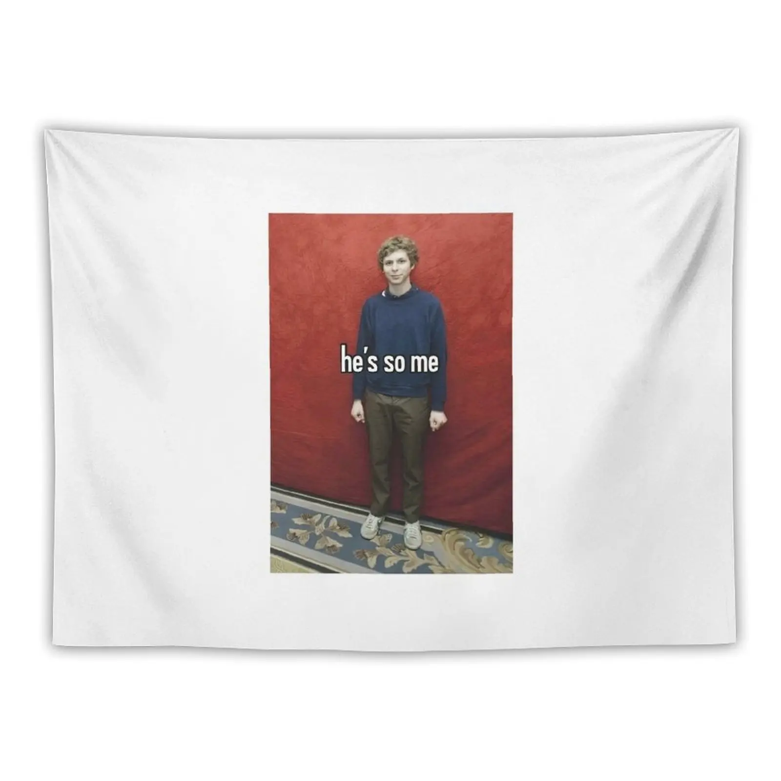 Michael Cera he's so me Tapestry Bed Room Decoration Room Decorator Home Decoration Tapestry
Michael Cera he's so me Tapestry Bed Room Decoration Room Decorator Home Decoration Tapestry