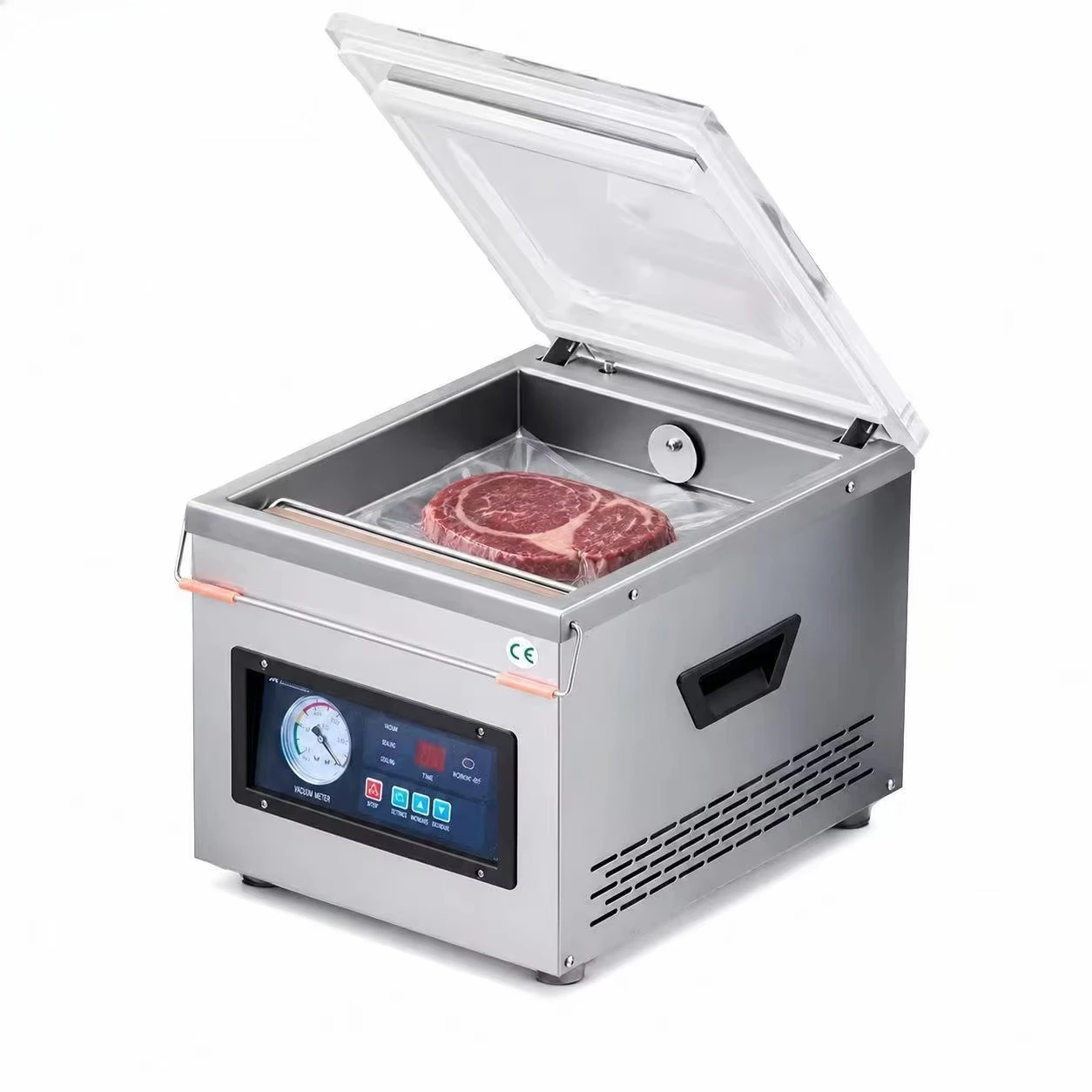DZ260 Meat Commercial Silage Vacuum Packing Machine for Food Vacuum Sealer Electric Automatic Desktop Vacuum Packaging Machine
DZ260 Meat Commercial Silage Vacuum Packing Machine for Food Vacuum Sealer Electric Automatic Desktop Vacuum Packaging Machine