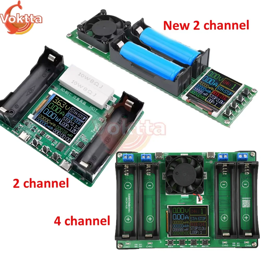 DC 5V 18650 Lithium Battery Capacity Tester MAh MWh Internal Resistance Tester Type-C Digital Battery Power Detector Module
DC 5V 18650 Lithium Battery Capacity Tester MAh MWh Internal Resistance Tester Type-C Digital Battery Power Detector Module