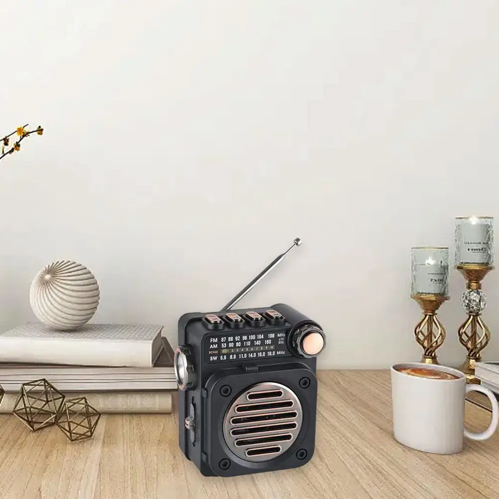Portable FM Radio Mini Pocket FM AM SW Radios Receiver With Wireless 5.0 LED Speaker Bluetooth Music Flashlight Built-in Pl Z0X1
Portable FM Radio Mini Pocket FM AM SW Radios Receiver With Wireless 5.0 LED Speaker Bluetooth Music Flashlight Built-in Pl Z0X1
