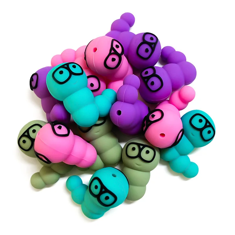10pcs factory new 3d caterpillar decompression toy 3d silicone beads food grade keychain beading accessories Jibbitzpinsde crocs
10pcs factory new 3d caterpillar decompression toy 3d silicone beads food grade keychain beading accessories Jibbitzpinsde crocs