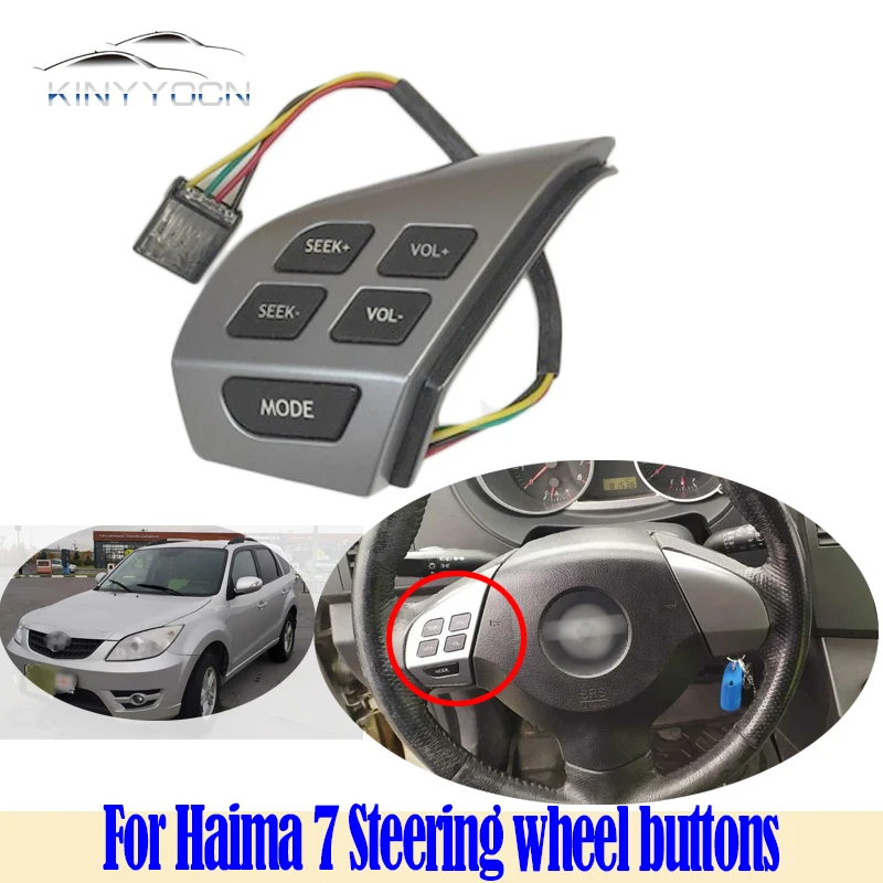 For Haima 7 Multi-function Steering Wheel Constant Speed Cruise Audio Volume Control Switch Steering Wheel Buttons
For Haima 7 Multi-function Steering Wheel Constant Speed Cruise Audio Volume Control Switch Steering Wheel Buttons
