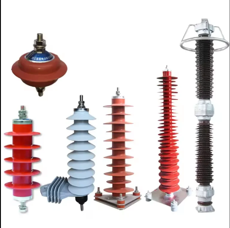 Exporter 11KV 12KV 15kv 21KV 24KV 33KV 5KA 10KA Metal Zinc Oxide Polymer Surge Arrester Lightning Arrester Price Support Custom
Exporter 11KV 12KV 15kv 21KV 24KV 33KV 5KA 10KA Metal Zinc Oxide Polymer Surge Arrester Lightning Arrester Price Support Custom