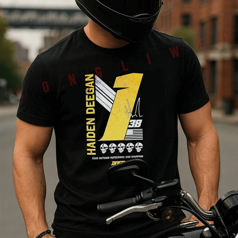Haiden Deegan 2026 Outdoor Motocross Men's T-shirt Summer Cotton Short Sleeved Casual TShirt O-Neck Unisex Tops
Haiden Deegan 2026 Outdoor Motocross Men's T-shirt Summer Cotton Short Sleeved Casual TShirt O-Neck Unisex Tops