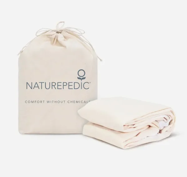 Waterproof Organic Mattress Protector Pad Keep your bed clean and fresh without vinyl
Waterproof Organic Mattress Protector Pad Keep your bed clean and fresh without vinyl