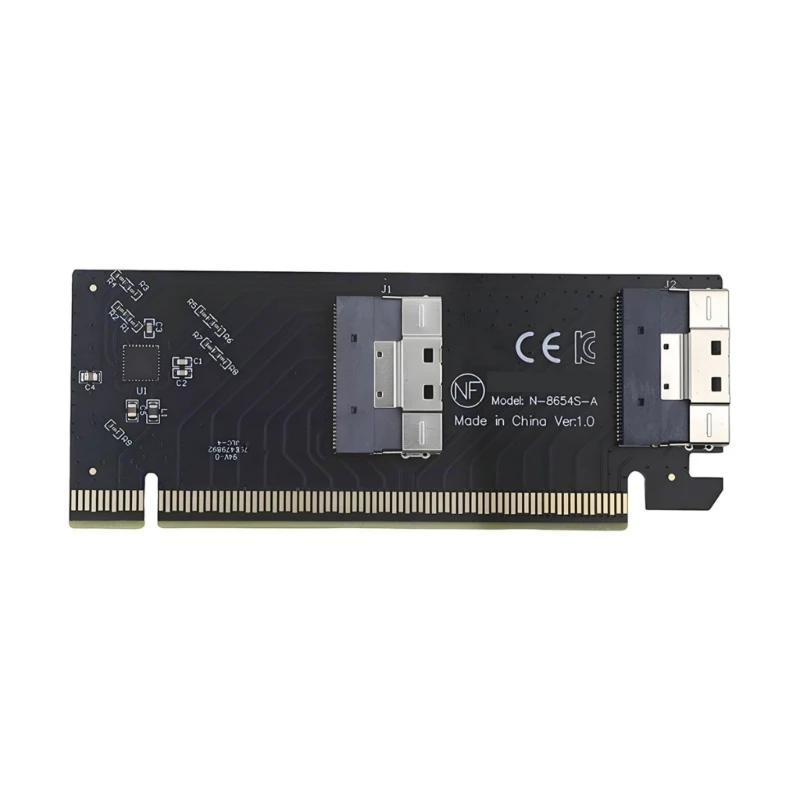 PCIExpress4.0 X16 To 2 SFF8654 Port Adapter Card For Fast Speed Data Transfer best sale
PCIExpress4.0 X16 To 2 SFF8654 Port Adapter Card For Fast Speed Data Transfer best sale