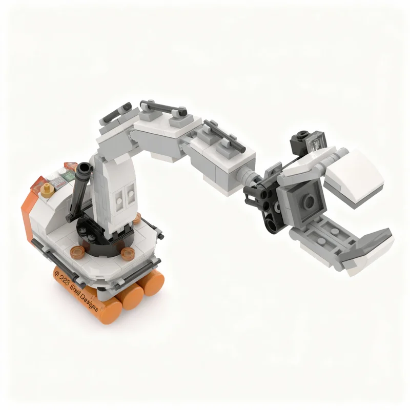 206pcs MOC Robotic Arm Module Space Model Building Blocks Construction Toy Christmas Gifts DIY Creative Idea Education Birthday
206pcs MOC Robotic Arm Module Space Model Building Blocks Construction Toy Christmas Gifts DIY Creative Idea Education Birthday