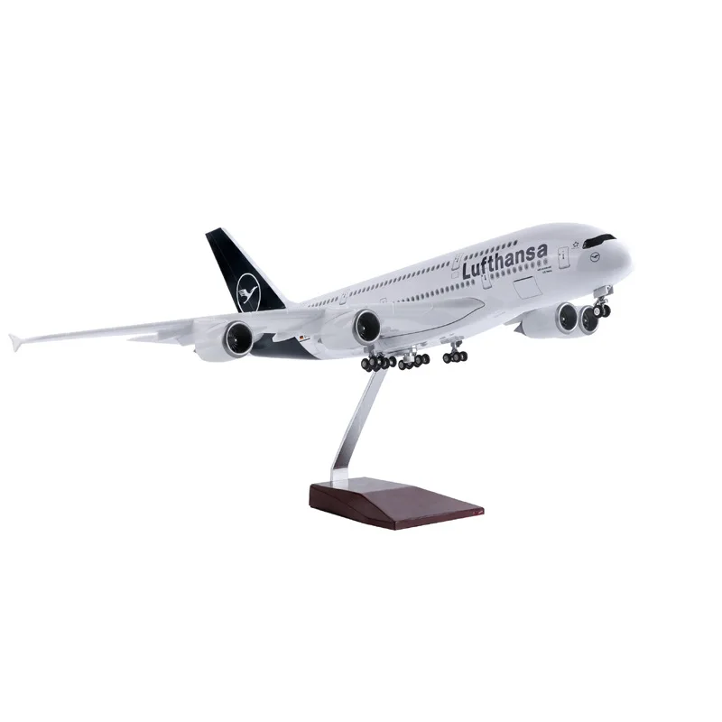 Новинка, модель самолета в масштабе 1/160 A380 Lufthansa, модель самолета из искусственной смолы с колесом, модель самолета для демонстрации, коллекционный подарок
Новинка, модель самолета в масштабе 1/160 A380 Lufthansa, модель самолета из искусственной смолы с колесом, модель самолета для демонстрации, коллекционный подарок