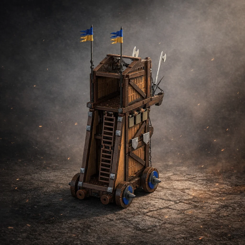 MOC Medieval Falcon Siege Tower Building Blocks Fortress War Machine Bricks DIY Assembly Model Set Adult Hobby Gift
MOC Medieval Falcon Siege Tower Building Blocks Fortress War Machine Bricks DIY Assembly Model Set Adult Hobby Gift
