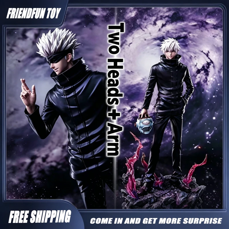 Jujutsu Kaisen Gojo Satoru Action Figure Standing Position Anime Figure PVC Collectable Model Statue Desk Decoration Toys Gifts
Jujutsu Kaisen Gojo Satoru Action Figure Standing Position Anime Figure PVC Collectable Model Statue Desk Decoration Toys Gifts