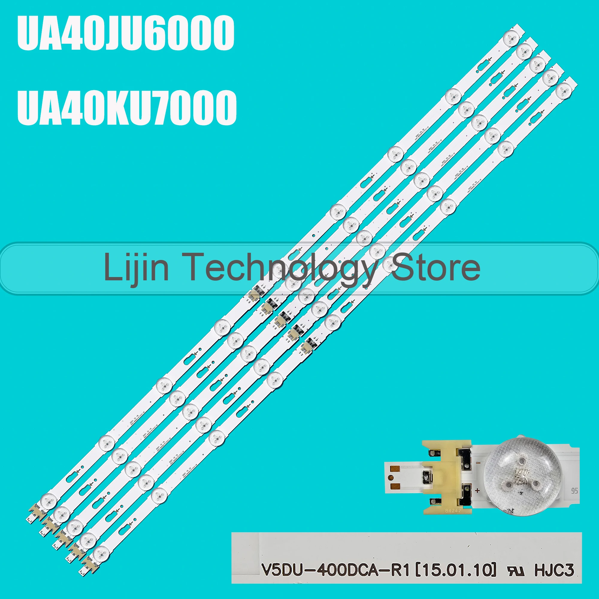 New 10 PCS/set LED backlight strip V5DU-400DCA-R1 V5DU-400DCB-R1 S_5u75_40_FL_R05 L04 for UN40JU6700 BN96-34792A 34791A
New 10 PCS/set LED backlight strip V5DU-400DCA-R1 V5DU-400DCB-R1 S_5u75_40_FL_R05 L04 for UN40JU6700 BN96-34792A 34791A