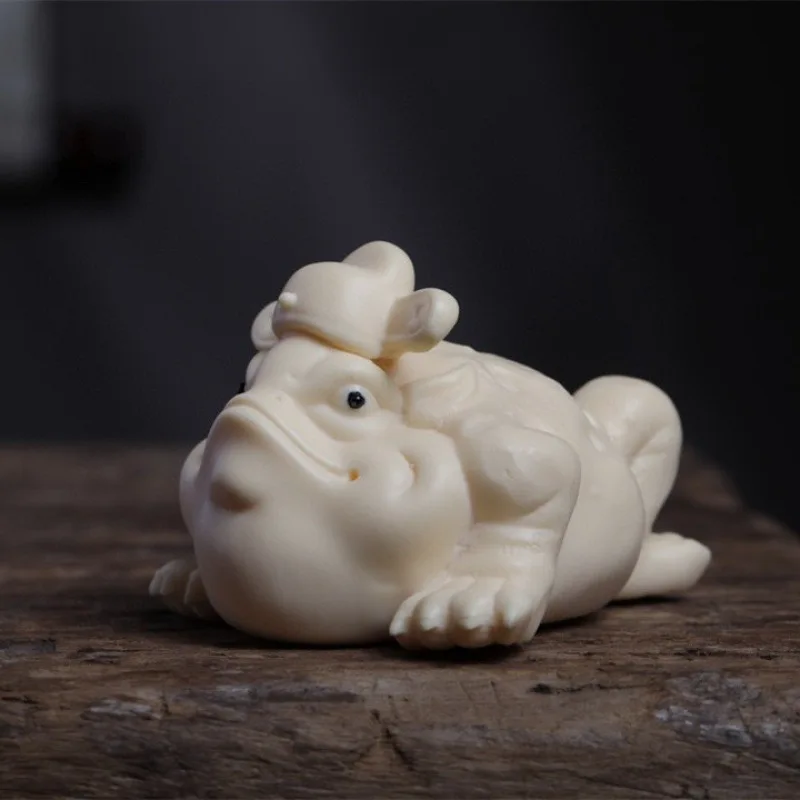 Factory Direct Supply Ivory Nut Official Golden Toad Ornaments Hand Pieces Home Desktop Ornament Furnishing Tea Ornaments Crafts
Factory Direct Supply Ivory Nut Official Golden Toad Ornaments Hand Pieces Home Desktop Ornament Furnishing Tea Ornaments Crafts