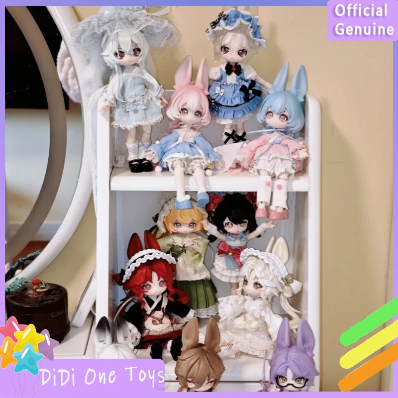 Подлинная недействительная кукла Moon Jump Time 1/12bjd Series слепая коробка милая экшн-фигурка коллекция настольный орнамент модный тренд подарок
Подлинная недействительная кукла Moon Jump Time 1/12bjd Series слепая коробка милая экшн-фигурка коллекция настольный орнамент модный тренд подарок
