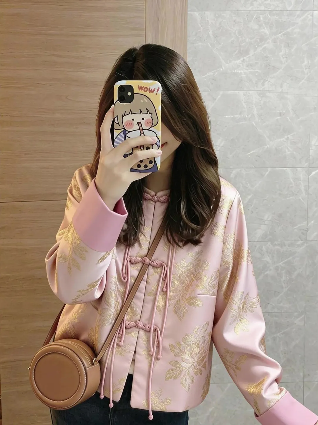 Ele Chinese Sle Embroidered Long Sve Pink Top Women's Faion Luxury Button up irt Loose Fit Autumn Winter New Arr...
Ele Chinese Sle Embroidered Long Sve Pink Top Women's Faion Luxury Button up irt Loose Fit Autumn Winter New Arr...
