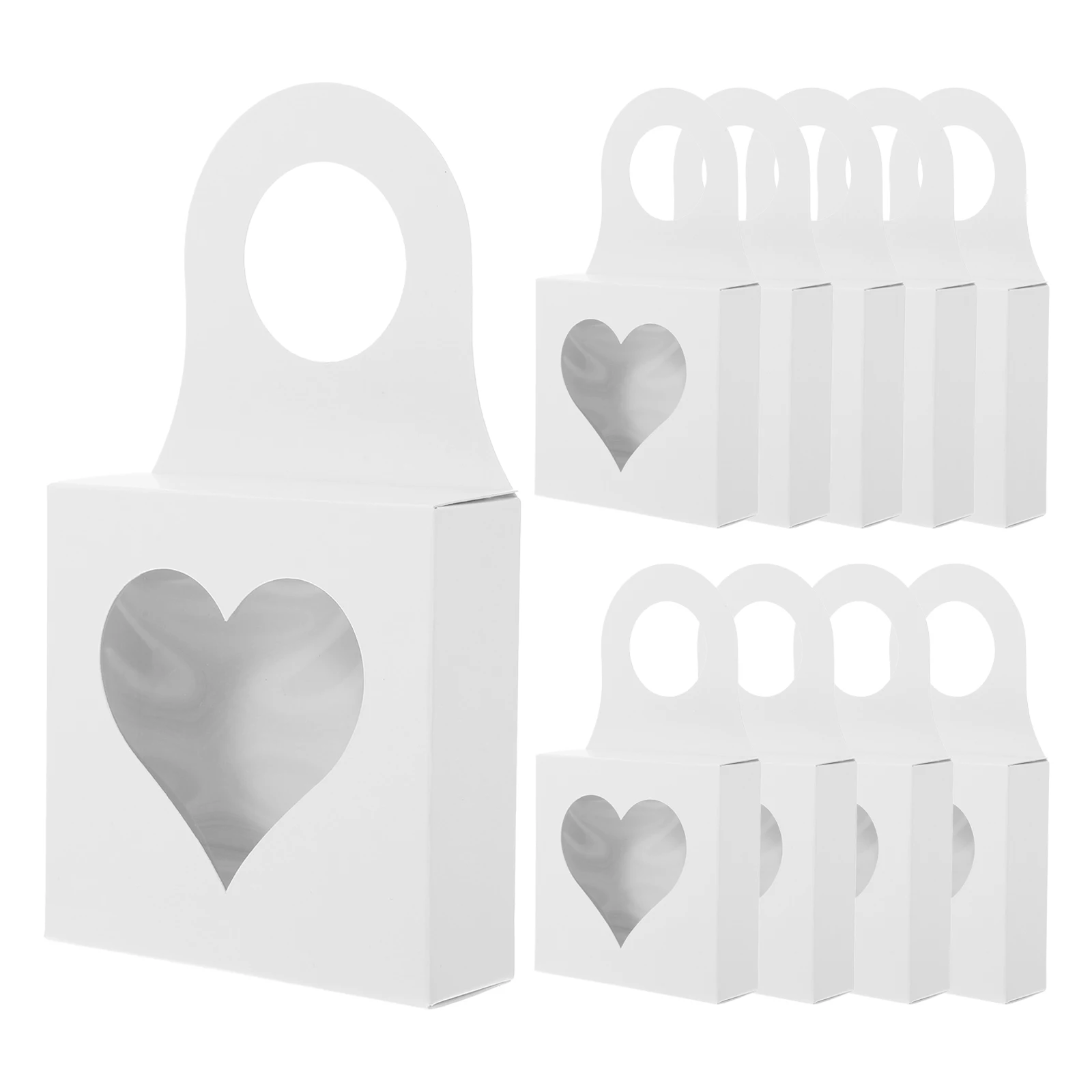 25pcs With Handle Hook Box 9x9x3cm Black Heart Window Gift Case Decorative Storage Case For Hanging Jewelry Packaging
25pcs With Handle Hook Box 9x9x3cm Black Heart Window Gift Case Decorative Storage Case For Hanging Jewelry Packaging