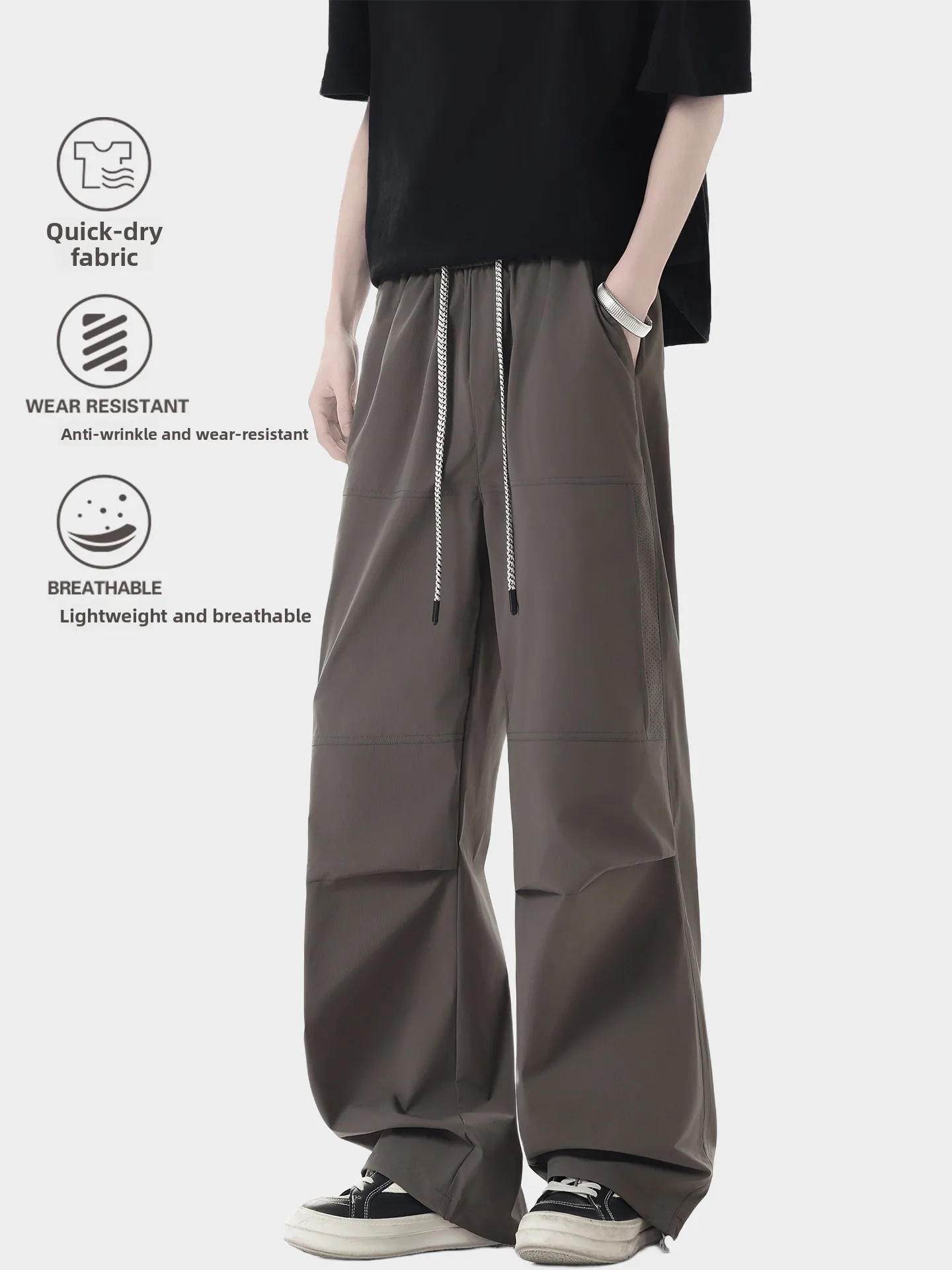 Outdoor Waterproof Quick Dry Soft Work Trousers Men Women Lightweight Breathable Loose Straight Leg Mountain Climbing P...
Outdoor Waterproof Quick Dry Soft Work Trousers Men Women Lightweight Breathable Loose Straight Leg Mountain Climbing P...