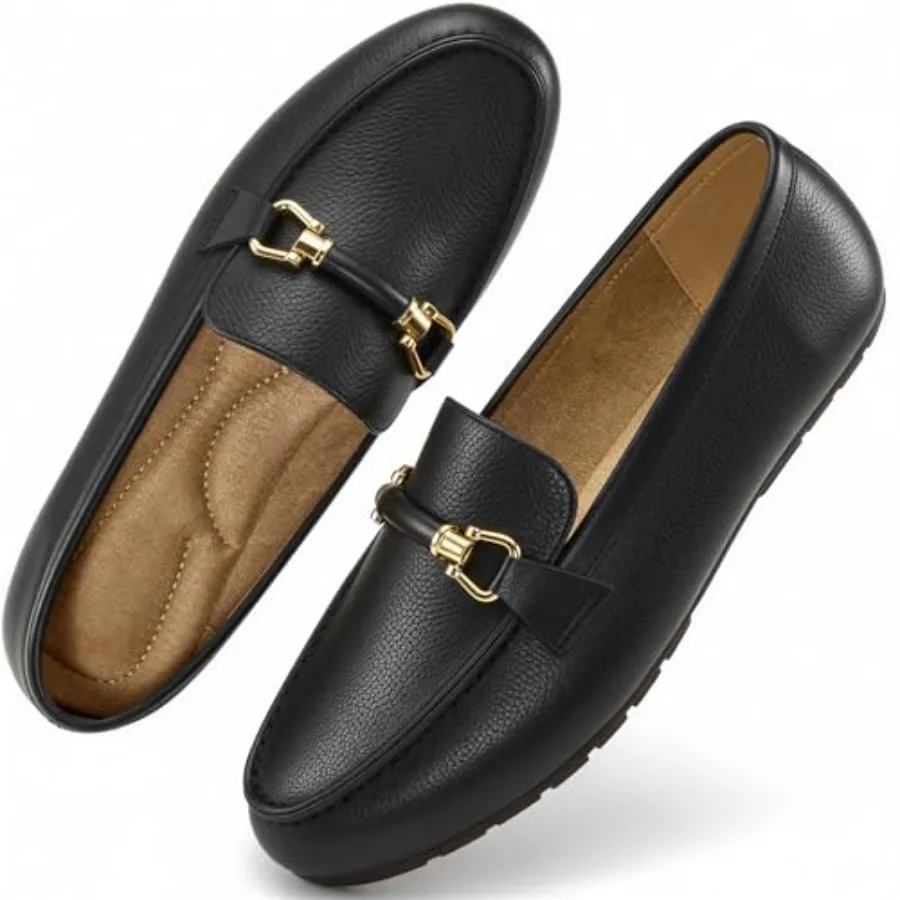 HARENCE Loafers for Women Comfortable Slip On Business Work Flats Shoes Casual Driving Moccasins Penny Loafer
HARENCE Loafers for Women Comfortable Slip On Business Work Flats Shoes Casual Driving Moccasins Penny Loafer