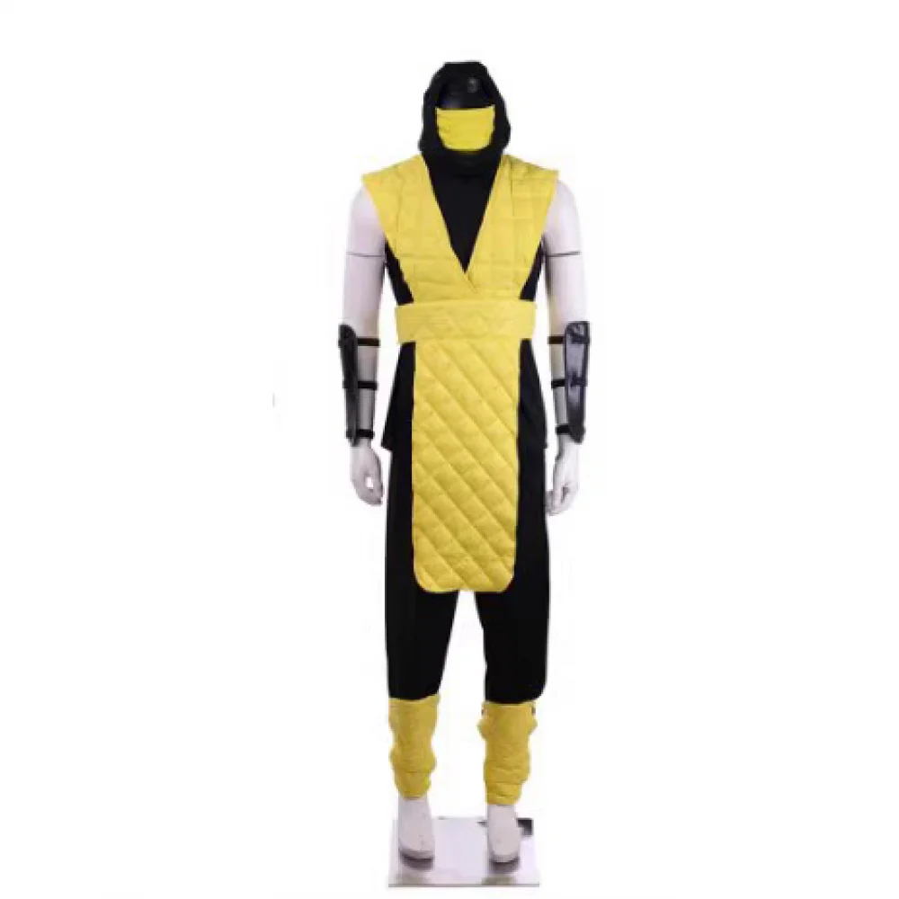 Men Uniform Set with Face Covering Cosplay Costume for Halloween Carnival
Men Uniform Set with Face Covering Cosplay Costume for Halloween Carnival
