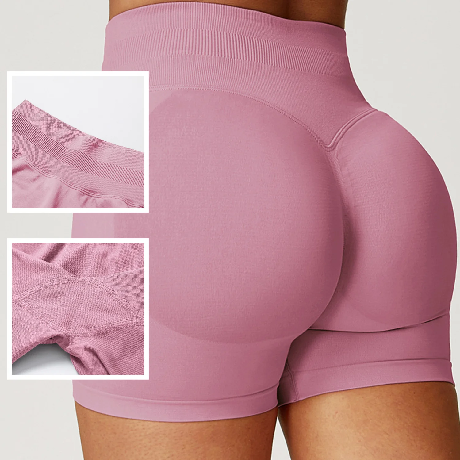 Women's Seamless Impact Scrunch Shorts 4.5 Low Ribbed Band High Stretch Booty Gym Running Workout Seamless High Waist Shorts
Women's Seamless Impact Scrunch Shorts 4.5 Low Ribbed Band High Stretch Booty Gym Running Workout Seamless High Waist Shorts