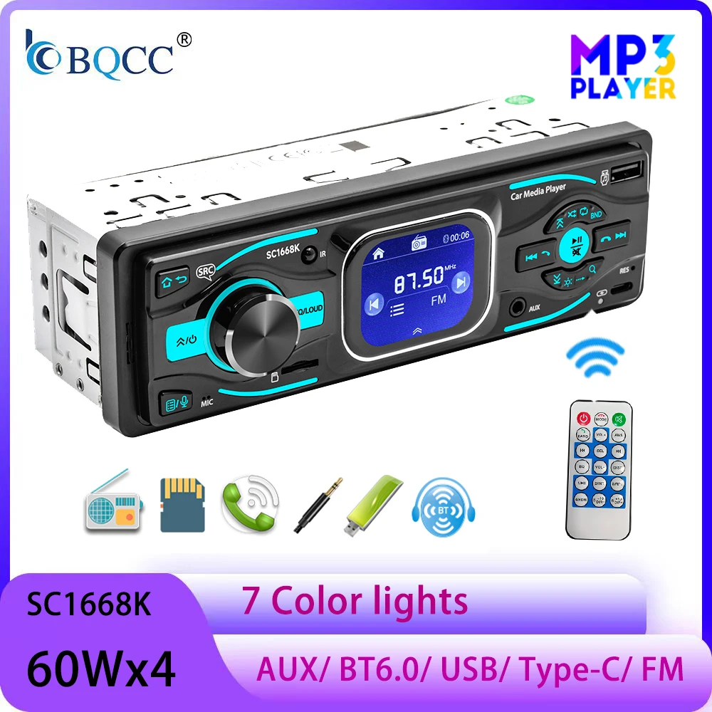 Автомагнитола BQCC1Din MP3 60W*4, стерео, Bluetooth, FM, Aux, RAC, SD, TF, USB Type-C, 12В, встраиваемая, с поддержкой голосового управления
Автомагнитола BQCC1Din MP3 60W*4, стерео, Bluetooth, FM, Aux, RAC, SD, TF, USB Type-C, 12В, встраиваемая, с поддержкой голосового управления