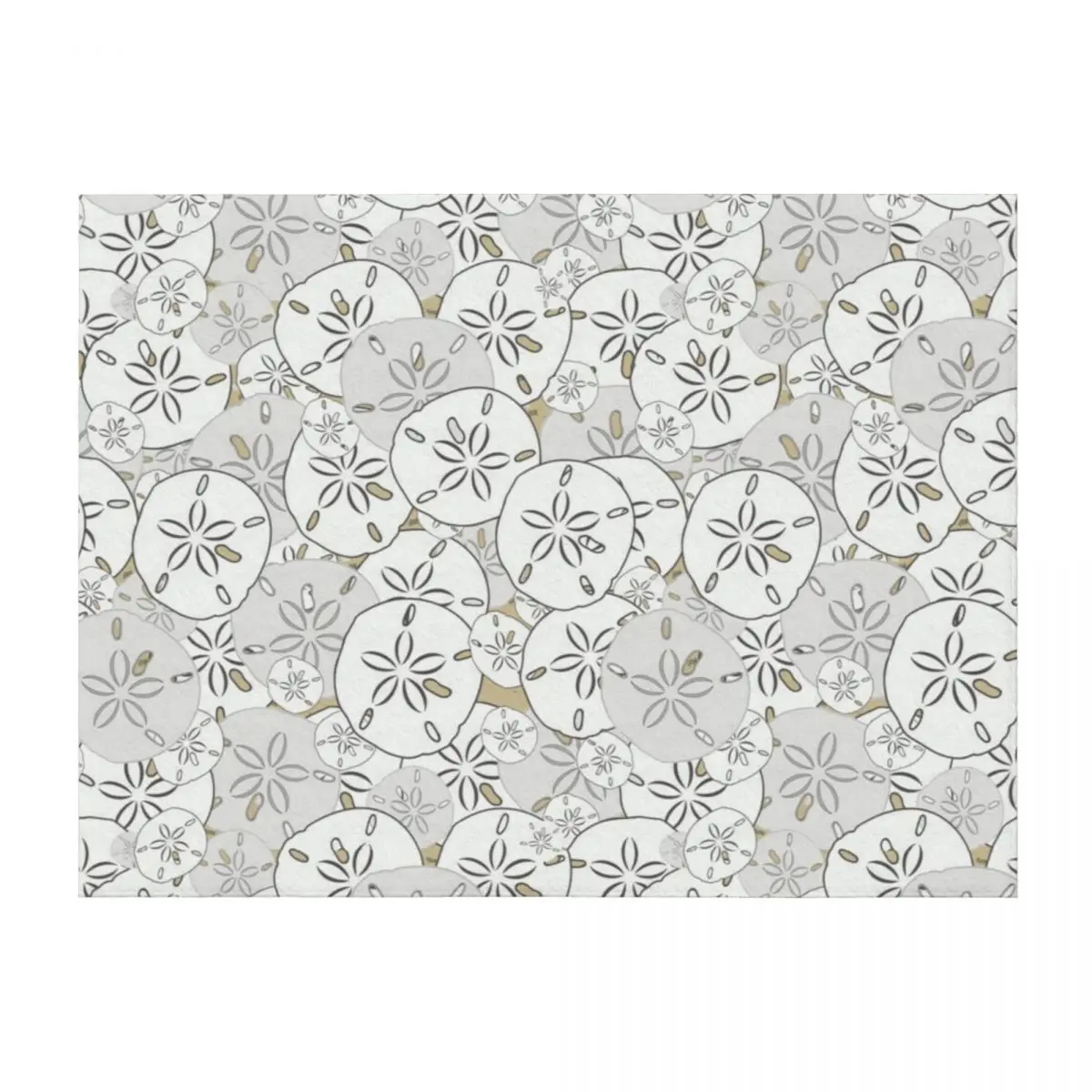 Sand Dollars - White/Gray on Tan Background Throw Blanket heavy to sleep Sleeping Bag Sofas Tourist Blankets 
Sand Dollars - White/Gray on Tan Background Throw Blanket heavy to sleep Sleeping Bag Sofas Tourist Blankets