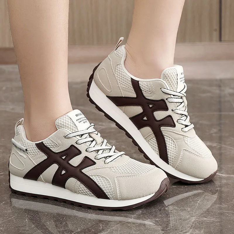 Women Thick Soled Cross Round Head Thin Fashion Shoes Women Comfortable Breathable Casual Wear-resistant Shoes Zapatos De Mujer
Women Thick Soled Cross Round Head Thin Fashion Shoes Women Comfortable Breathable Casual Wear-resistant Shoes Zapatos De Mujer
