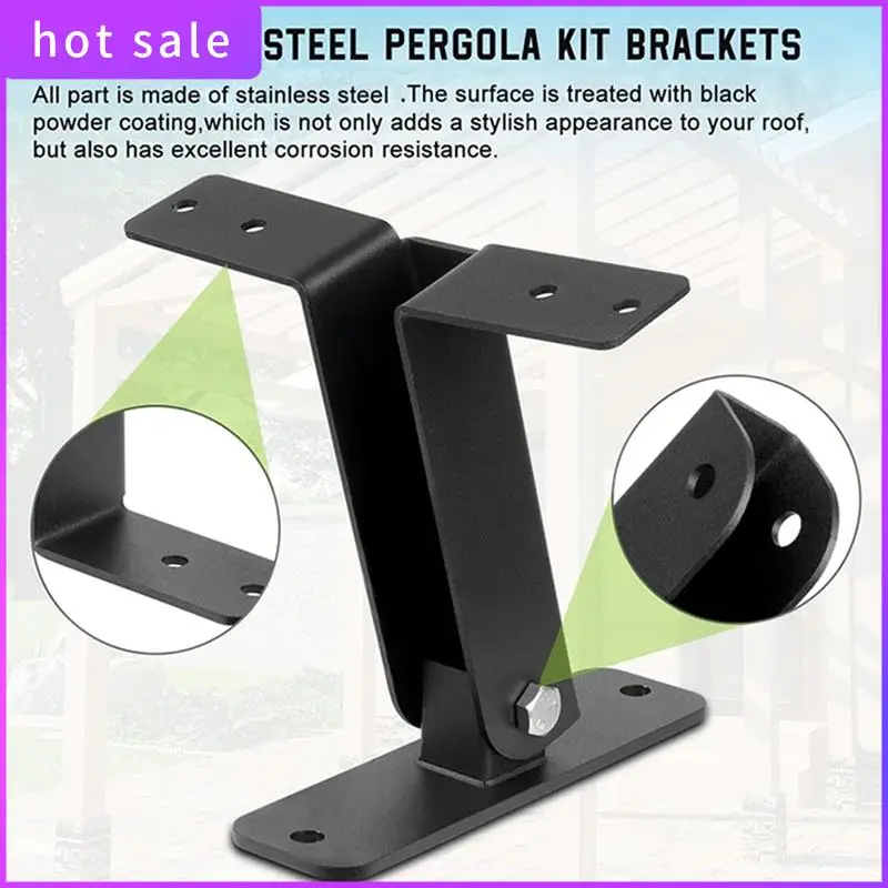COFA-Patio Roof Riser Heavy Duty Pergola Brackets Kit Stainless Steel 304 Pergola Roof Riser Brackets Adjustable
COFA-Patio Roof Riser Heavy Duty Pergola Brackets Kit Stainless Steel 304 Pergola Roof Riser Brackets Adjustable