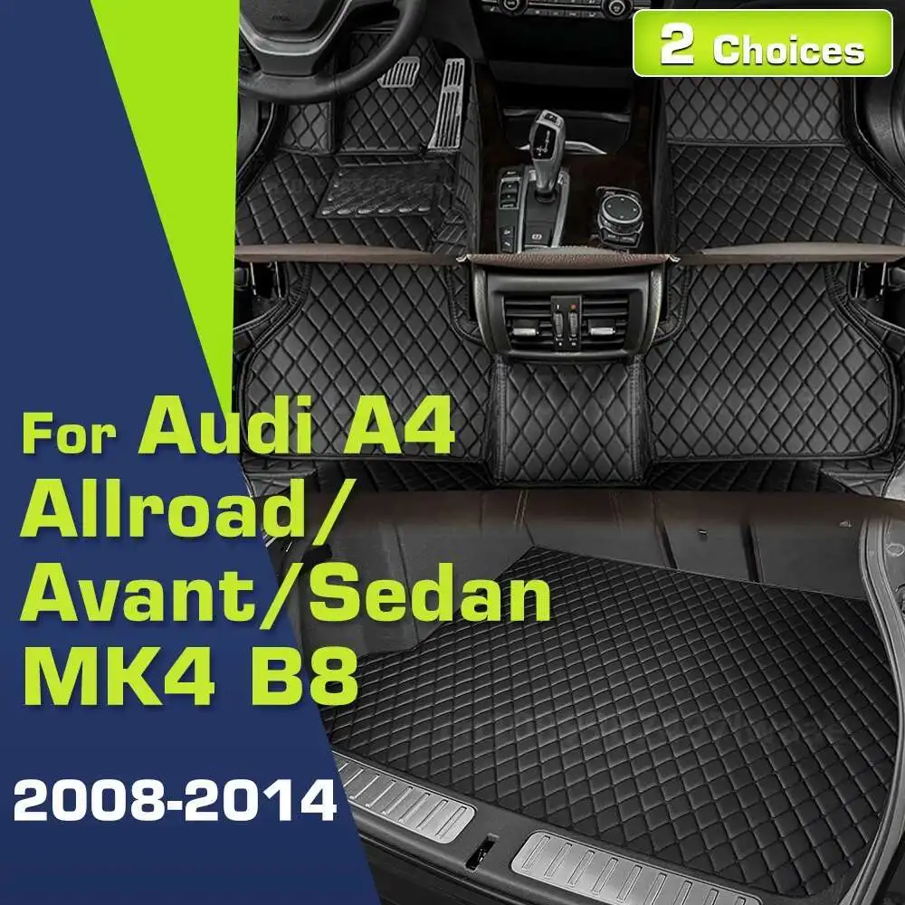 Car floor mats for AUDI A4 Allroad/Avant/Sedan MK4 B8 2008-2014 13 12 11 10 Custom Trunk Mat Carpet Cover Interior Accessories
Car floor mats for AUDI A4 Allroad/Avant/Sedan MK4 B8 2008-2014 13 12 11 10 Custom Trunk Mat Carpet Cover Interior Accessories
