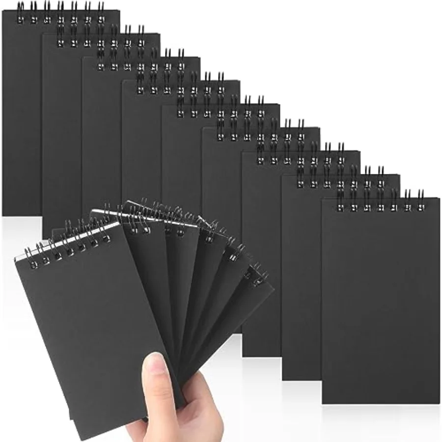 Pcs Pocket Notebook Bulk Small 3x5 Inch Spiral Notepads Mini Top Bound Notebook with Lined 120 Pages Ruled Memo Pads for Office
Pcs Pocket Notebook Bulk Small 3x5 Inch Spiral Notepads Mini Top Bound Notebook with Lined 120 Pages Ruled Memo Pads for Office