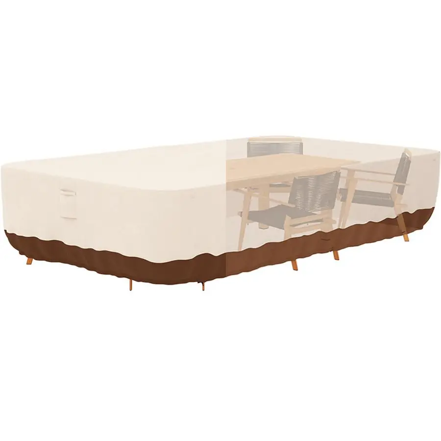 Patio Furniture Set Cover 124 x 84 x 28 inch, Heavy Duty Oxford Fabric Outdoor Dining Set Cover, Waterproof amp Weather Resistan
Patio Furniture Set Cover 124 x 84 x 28 inch, Heavy Duty Oxford Fabric Outdoor Dining Set Cover, Waterproof amp Weather Resistan