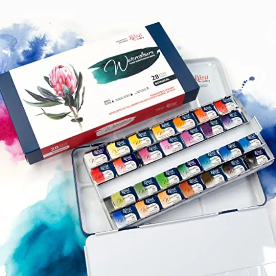 Набор акварельных красок Botanical: Яркий комплект, разработанный профессиональными художниками, с моющимися, высокостойкими пигментами, произведено в Украине
Набор акварельных красок Botanical: Яркий комплект, разработанный профессиональными художниками, с моющимися, высокостойкими пигментами, произведено в Украине