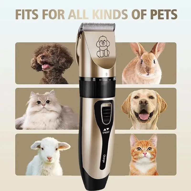Stress-Free Grooming at Home! Quiet Pet Clipper Set Makes Trimming Your Cat, Dog or Rabbit Easy, Safe & Affordable
Stress-Free Grooming at Home! Quiet Pet Clipper Set Makes Trimming Your Cat, Dog or Rabbit Easy, Safe & Affordable