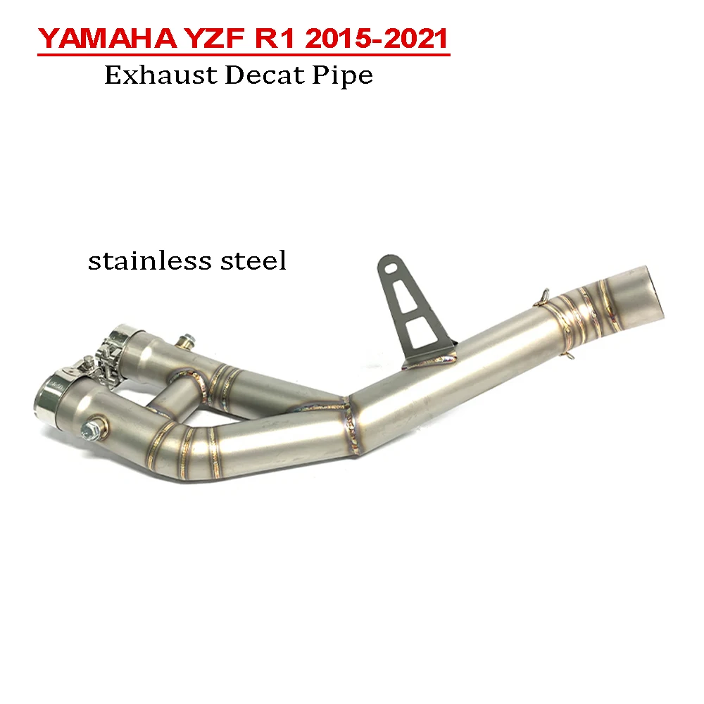 For YAMAHA YZF R1 YZF-R1 Exhaust Motorcycle Mid Pipe Link Modified Slip on Motorcross Stainless Steel Tube 2015 2016 2017 2021
For YAMAHA YZF R1 YZF-R1 Exhaust Motorcycle Mid Pipe Link Modified Slip on Motorcross Stainless Steel Tube 2015 2016 2017 2021