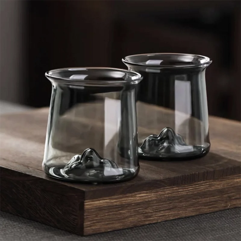 120ml Small Capacity Mountain View Heat-resistant Glass Tea Cup Coffee Cup Glasses Household Coffee Mug Drinkware
120ml Small Capacity Mountain View Heat-resistant Glass Tea Cup Coffee Cup Glasses Household Coffee Mug Drinkware