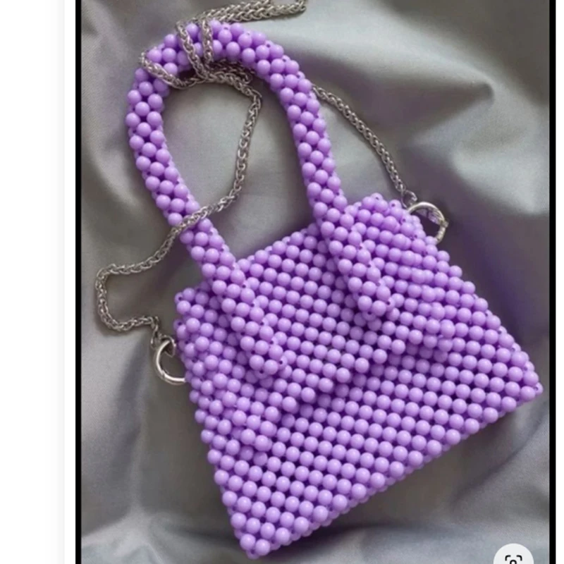 A Niche Design Beaded Women's Bags with New High-end Texture Ins Handbag Customized Handmade Woven Chain Ladies Crossbody Bag
A Niche Design Beaded Women's Bags with New High-end Texture Ins Handbag Customized Handmade Woven Chain Ladies Crossbody Bag