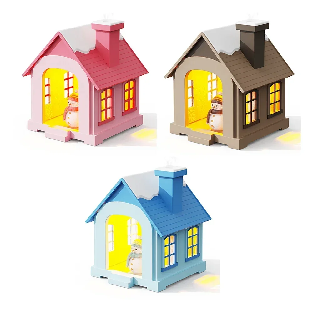 Cute Desk Humidifier With Warm Light Mini Snow House Humidifier Ultra-Quiet 2 Modes Mini Cool Mist Maker For Bedroom
Cute Desk Humidifier With Warm Light Mini Snow House Humidifier Ultra-Quiet 2 Modes Mini Cool Mist Maker For Bedroom