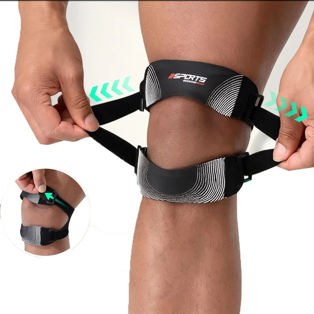 Patellar Tendon Support Strap, Adjustable Patella Band Knee Brace for Men & Women Relief Knee Pain, Patella Stabilizer Knee
Patellar Tendon Support Strap, Adjustable Patella Band Knee Brace for Men & Women Relief Knee Pain, Patella Stabilizer Knee