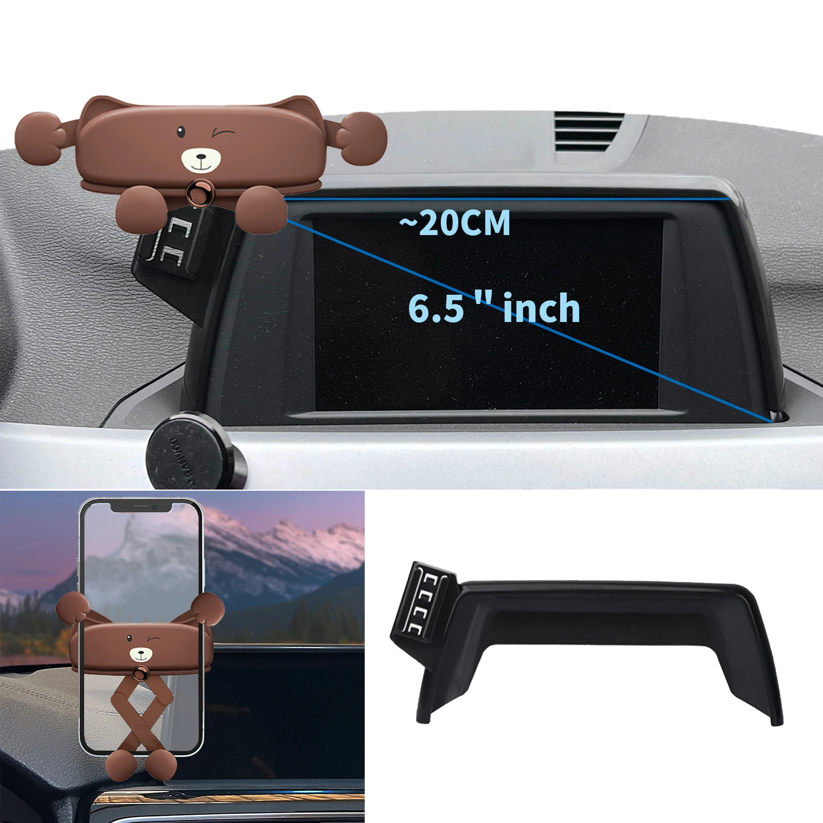 Car Phone Holder for BMW X1 2016~2019 F48 (6.5in) Bracket Navigation Stand Auto Accessories cartoon Cute style
Car Phone Holder for BMW X1 2016~2019 F48 (6.5in) Bracket Navigation Stand Auto Accessories cartoon Cute style