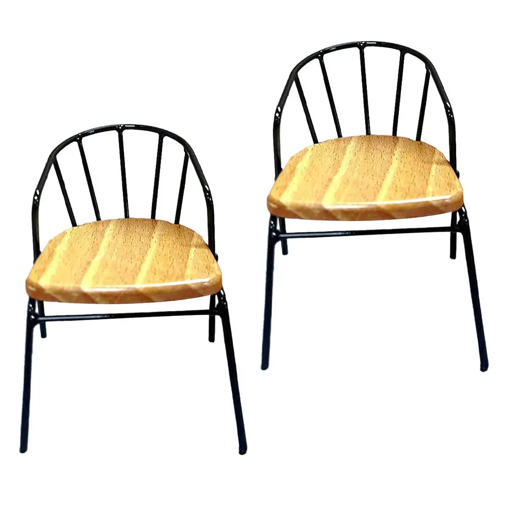 2Pcs Nordic Style Mini House Backrest Chair Wooden Metal Miniature Furniture for Dollhouse Decor Realistic Cozy Living Room
2Pcs Nordic Style Mini House Backrest Chair Wooden Metal Miniature Furniture for Dollhouse Decor Realistic Cozy Living Room