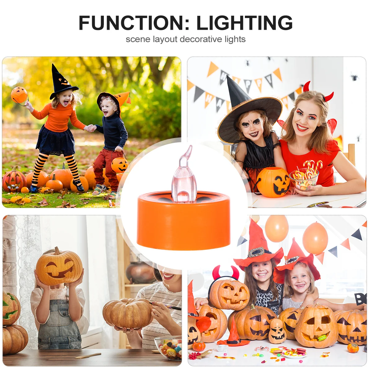 6Pcs Halloween Spider Lamps Mixed Color Decorative Lights No Halloween Night Party Decor 
6Pcs Halloween Spider Lamps Mixed Color Decorative Lights No Halloween Night Party Decor