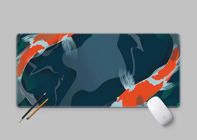 Natural Rubber Chinese Good Fortune Koi Mouse Pad Super Large Thick Office Silk Smooth Pad Kawaii Gaming Keyboard Rug Desk Mat
Natural Rubber Chinese Good Fortune Koi Mouse Pad Super Large Thick Office Silk Smooth Pad Kawaii Gaming Keyboard Rug Desk Mat