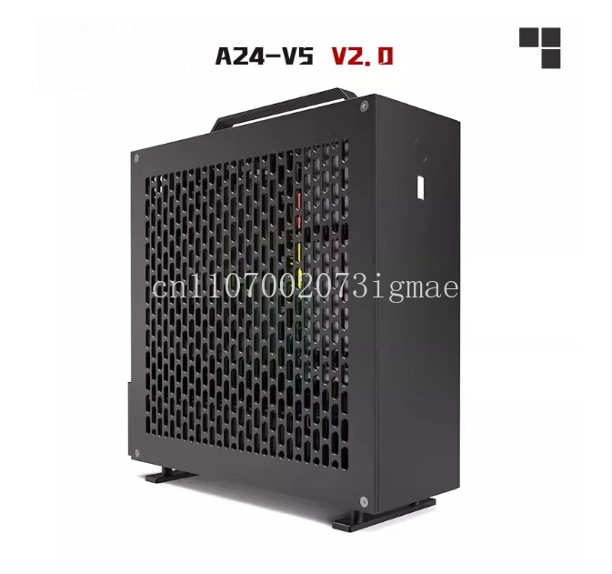 A24-V5 2.0 5L Mini ITX PC Case, Small Form Factor, Supports 1U PSU & Dual Slot GPU, Slim Desktop Chassis for Home/Office
A24-V5 2.0 5L Mini ITX PC Case, Small Form Factor, Supports 1U PSU & Dual Slot GPU, Slim Desktop Chassis for Home/Office