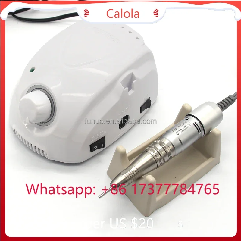 Professional Brushless Nail Drill Machine 35000RPM for Nail Art Jewelry Carving
Professional Brushless Nail Drill Machine 35000RPM for Nail Art Jewelry Carving