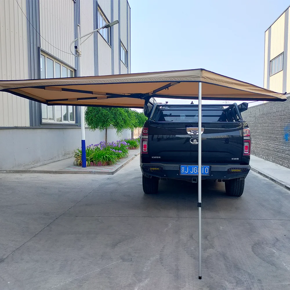 Customized Retractable Outdoor 420d Ripstop Camping 270 Degree Freestand Foxing Awning
Customized Retractable Outdoor 420d Ripstop Camping 270 Degree Freestand Foxing Awning